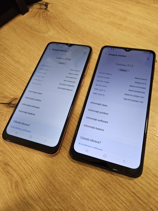 Galaxy A04 E Și A12