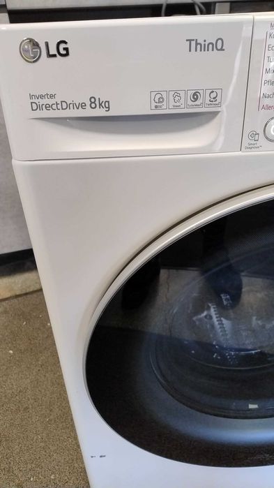 A+++ Пералня машина LG-ЛГ 8 кг 1400 об/мин Steam TurboWash 39"