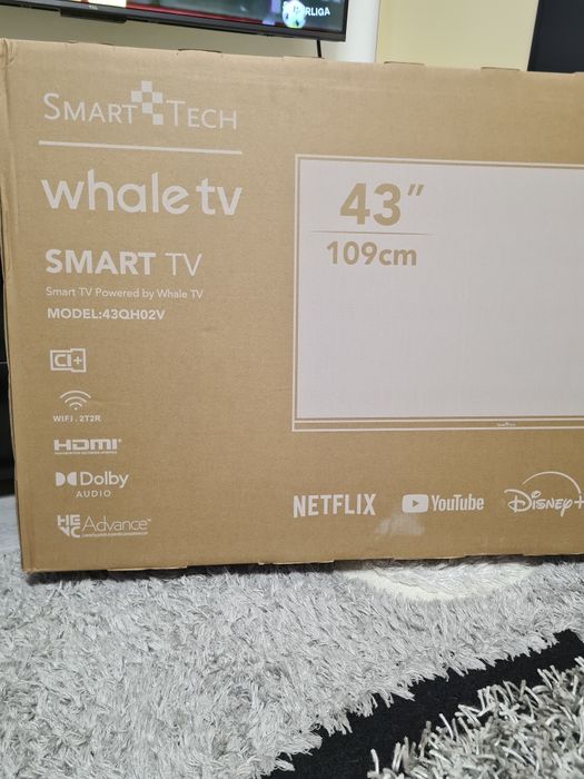 Tv smart Smart Tech UHD 4k 109cm sigilat