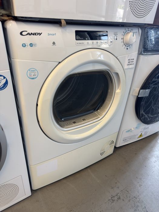 Uscător de rufe  9kg Candy CSC9DG-S, factura si garantie 12 luni
