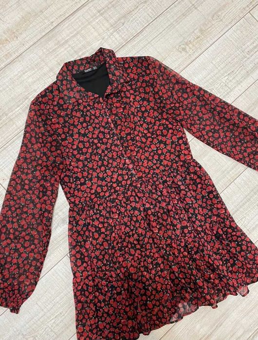 Платье шифоновое, S-M