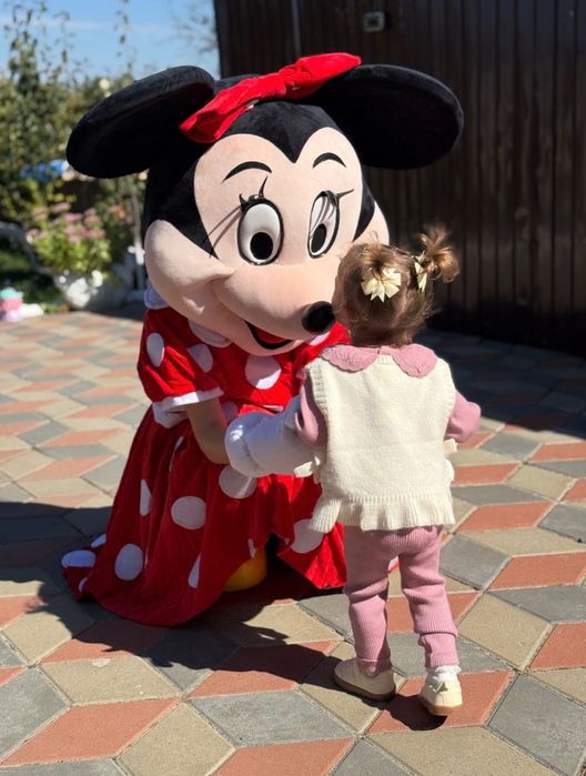 Mascote Deluxe Mickey & Minnie Mouse