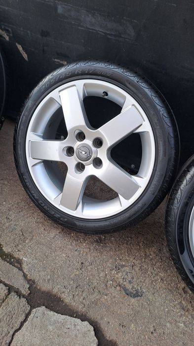 17" 5Х110мм Опел, 5x110mm Opel GM + Подарък Летни гуми 205 45 17