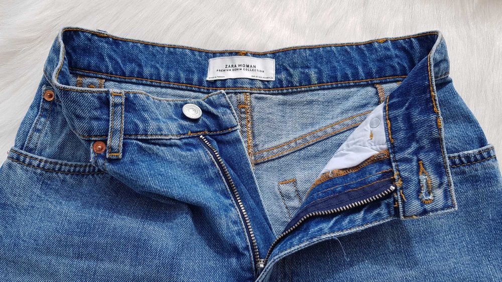 Дънкова пола ZARA размер XS-S