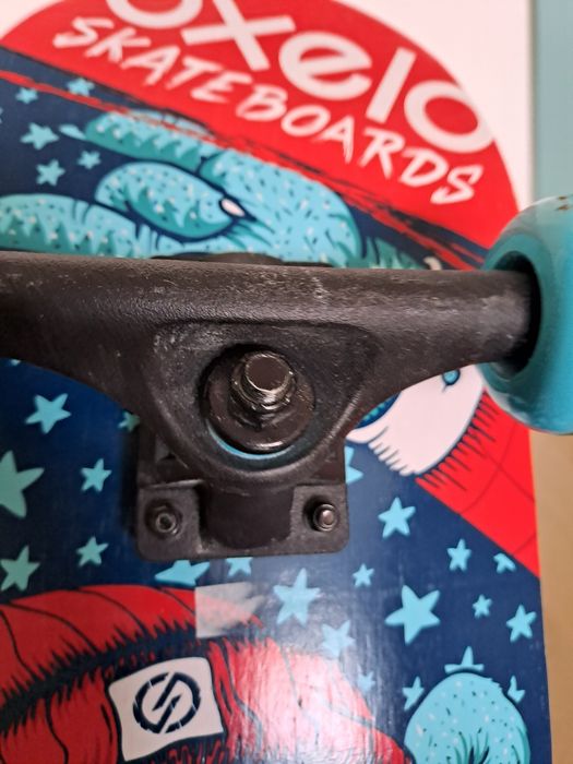 Skateboard Oxelo Play 3 Bear Blue