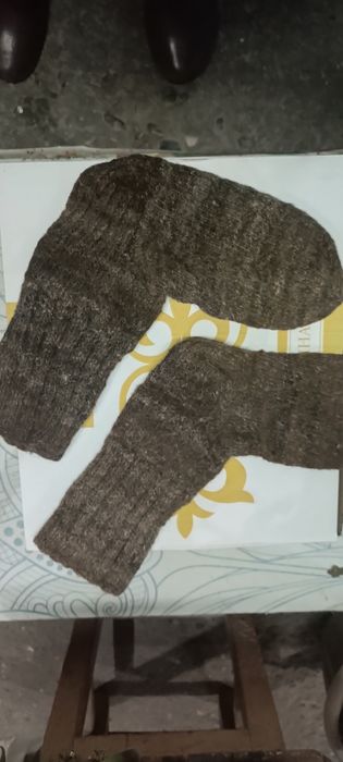 Носки , теплые , вязанные, новые.