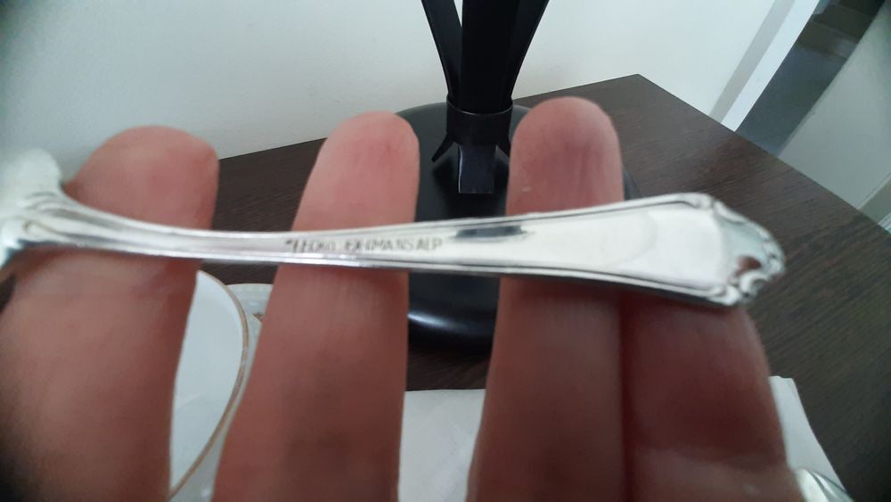 Set 6 lingurițe argintate