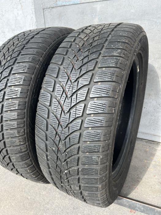 2 бр. зимни гуми 205/55/16 Dunlop 5,2 mm DOT 2816