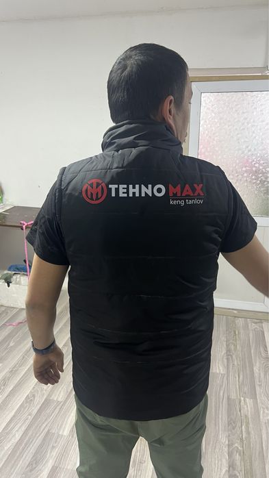 Жилетки с вашим логотипом Куртка