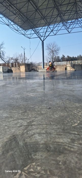 Styashka pol, стяжка пол, шлифовка, shlifovka