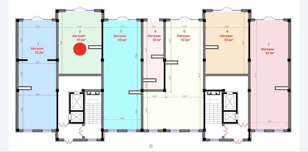 Нотурар бино (магазин) сотилади