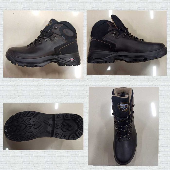 Мъжки обувки за преход Gri Sport gore tex истинска кожа VIbram