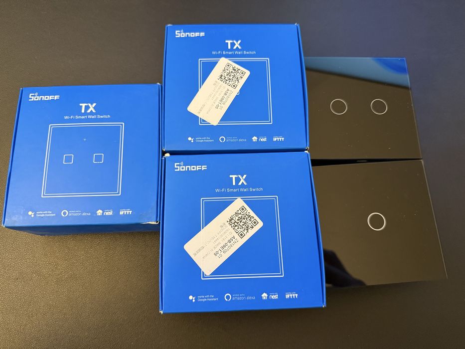 Set 5 Intrerupatoare smart Sonoff / pret pentru tot setul de 5