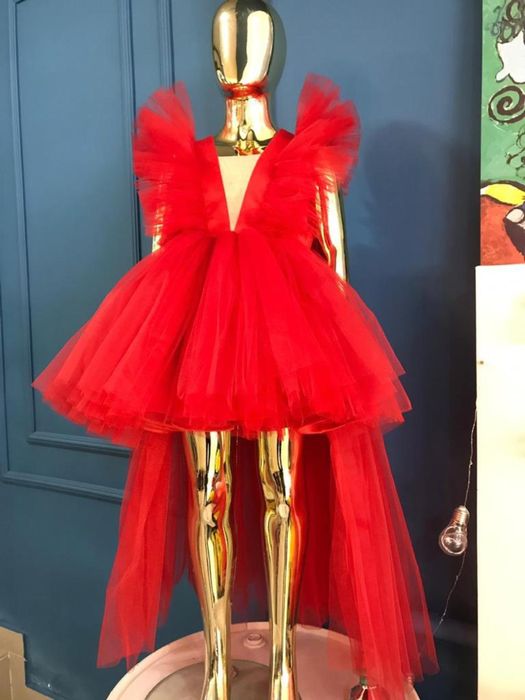 Яркие и модные новогодние платья для девочек