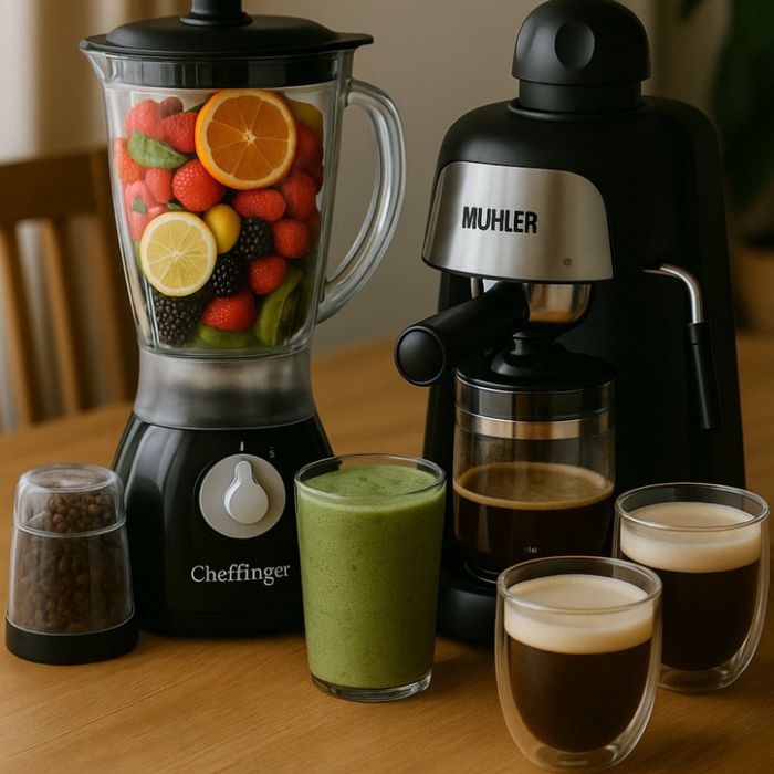 ПРОМО Комплект Кафе машина и блендер