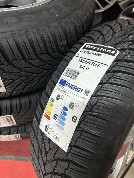 15 цола 5х100 Skoda Scala Fabia VW Polo Audi A1 Зимни Гуми 195/65/15