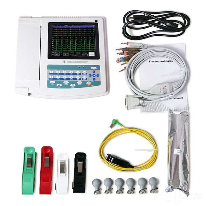 Ekg 12kanal Экг электрокардиограф contec 1200G