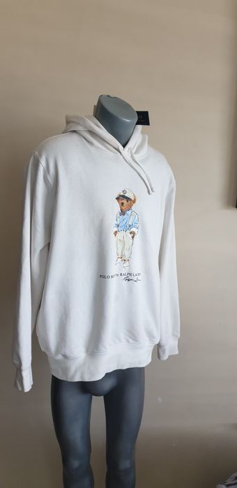 POLO Ralph Lauren Bear Hoodie Mens Size L НОВО! ОРИГИНАЛ! Мъжки Суичър