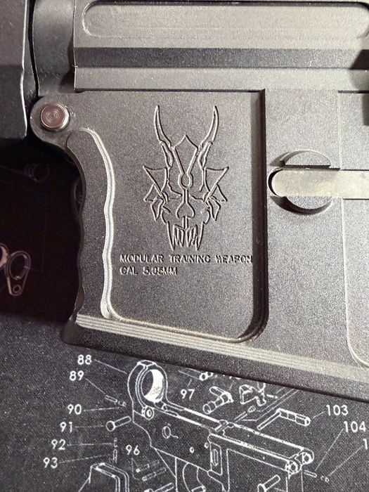 Еърсофт Реплика М4 HPA Wolverine MTW Inferno Spartan