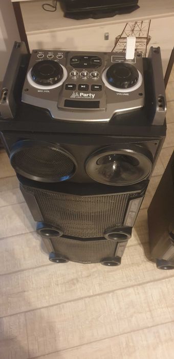 Boxe Party profesionale-set 2 bucati,bass puternic