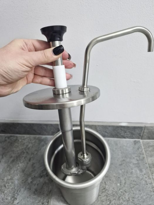 Recipient inox profesional 2.5L NOU – Bain Marie / sosuri / HoReCa