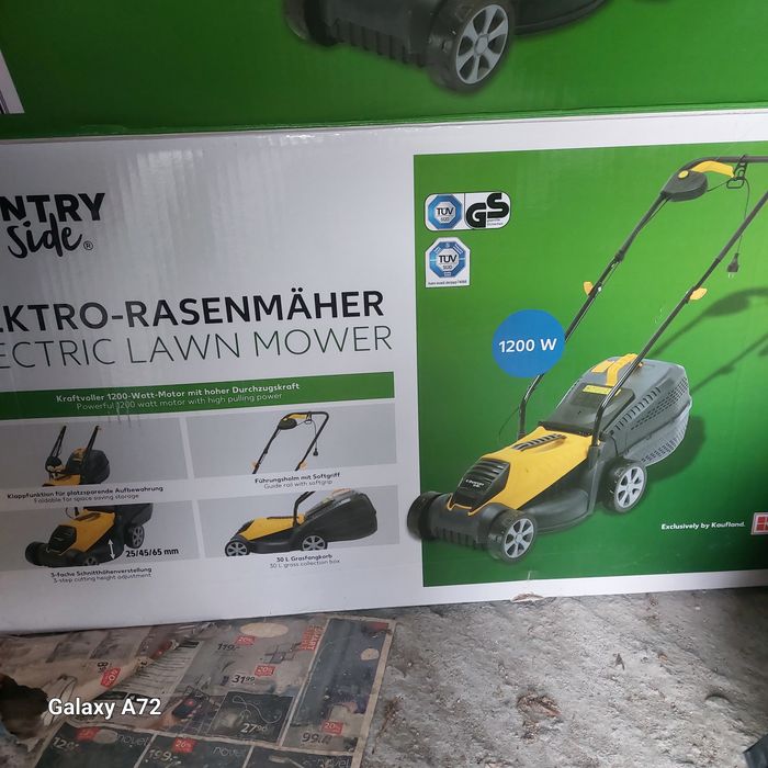 Продавам ел.косачка за трева