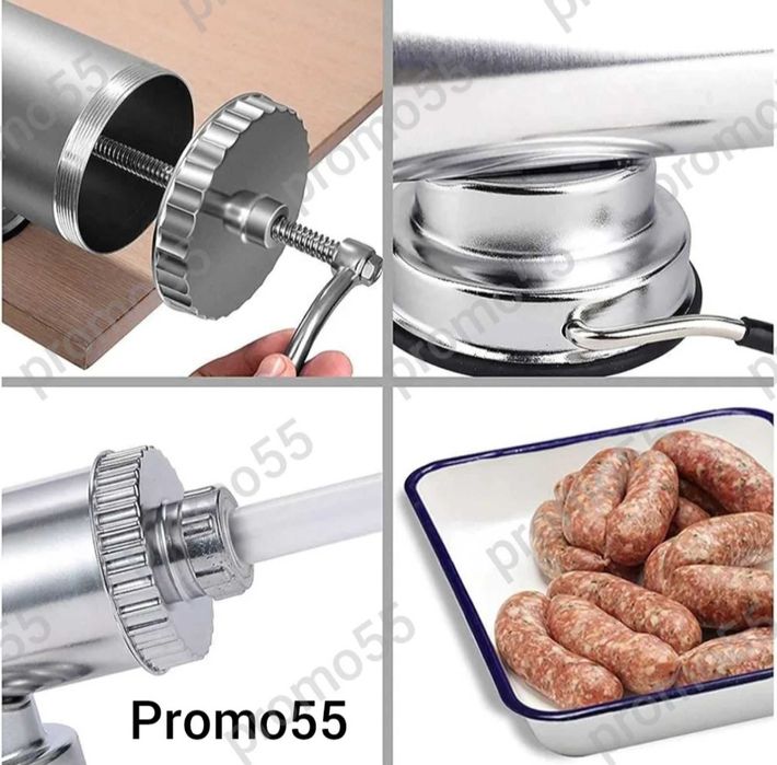 Машина за Пълнене на Колбаси, Пълначка за Суджук, Наденички 2.5кг.