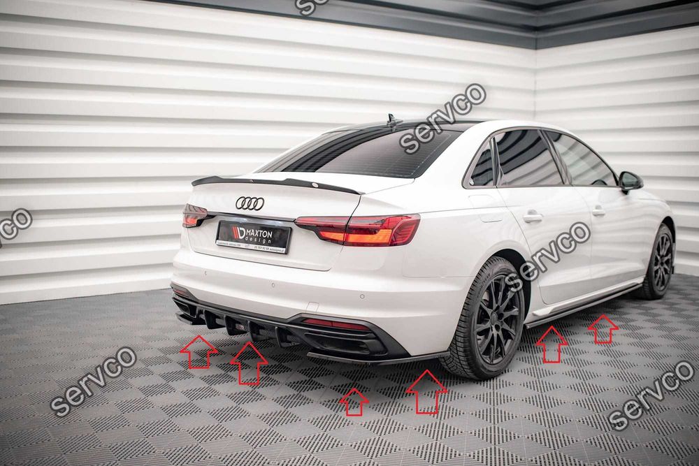 Pachet Body kit tuning Audi A4 B9 Facelift 2019- v6 - Maxton Design