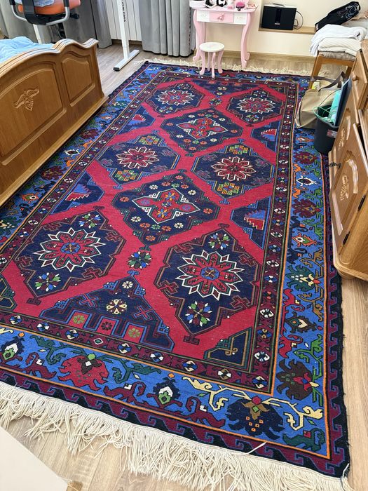 Винтаж ковер дунганский натуральный