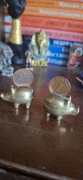 Бронзови прасенца - 2 фигурки