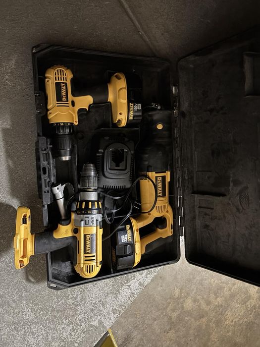 2 DeWalt винтовера и саблен трион