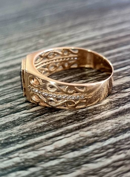 Мужское Золотое кольцо