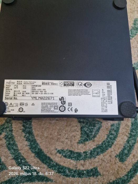 Fujitsu  mini pc intel core i5 9500t