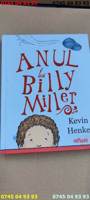 carte carti anul lui Billy Miller de Kevin Henkes cartonata