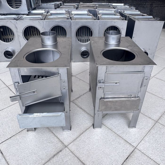 Pechka o’tin ko’mir va gazda foydalanish uchun. Печка металличиская