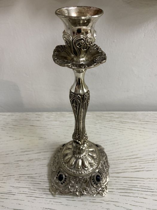 Подсвечник из мельхиора