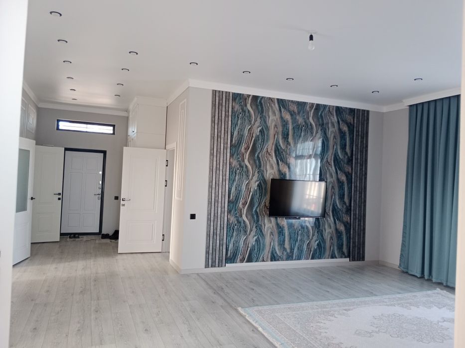 Жаңа үй  толық біткен