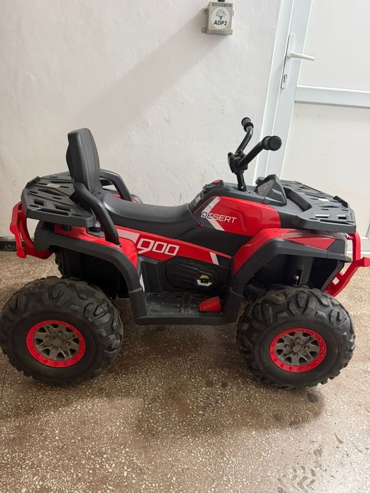 ATV electric copii 4x4 Premier Desert cu telecomandă