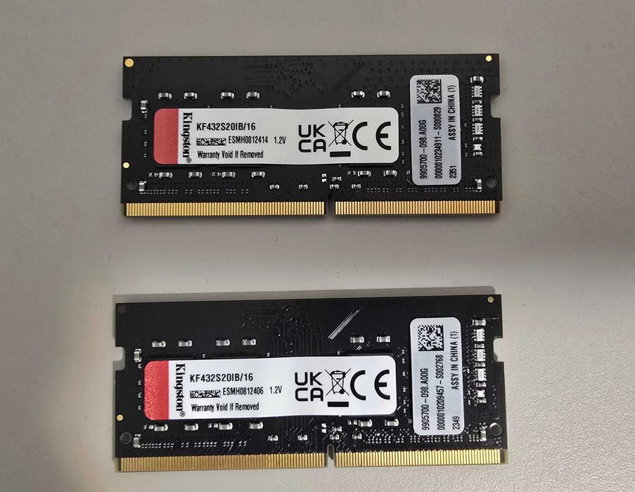Kit Dual Channel Kingston FURY 32GB 2x16GB DDR4 3200MHz SO-DIMM #56&57
