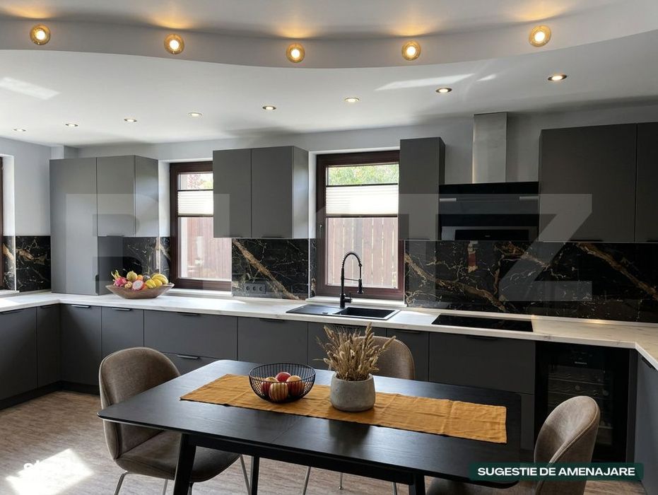 Casa Bunloc - Brasov- Premium - garaj , 6 camere, terasa, curte, mobil