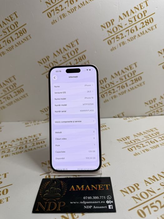 NDP Amanet Braila Iphone 15(58531)