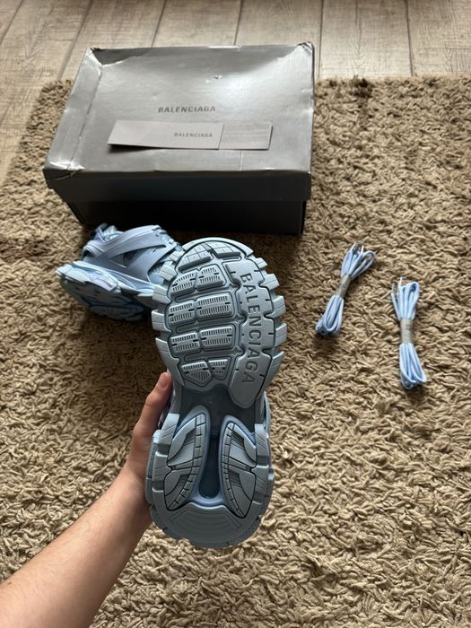 Balenciaga Track Baby blue 43 noi cu cutie