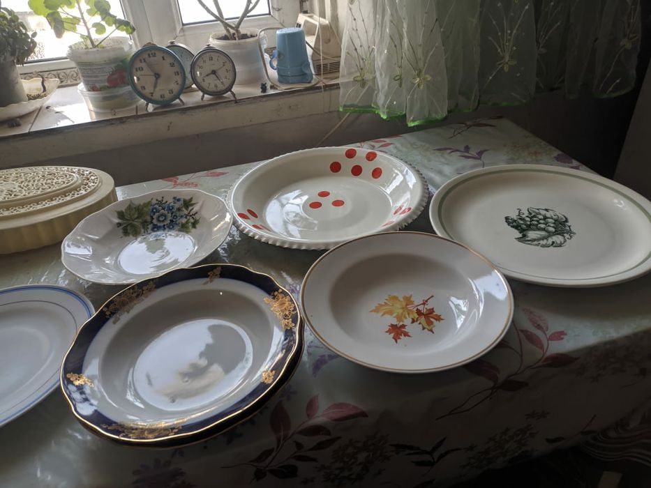 Тарелки времён СССР