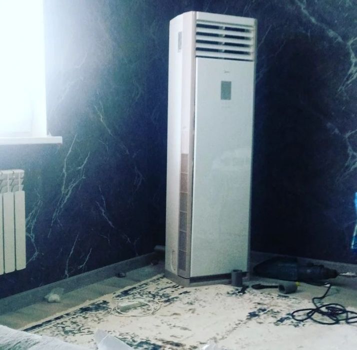 Установка кондиционера чистка, заправка кондиционеров
