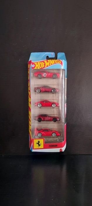 Hotwheels Ferrari 5 pack
