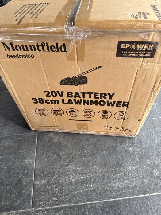 Mașină de tuns iarba fără fir Mountfield Freedom 100 Series Electress 34 Li (2 x acumulatori)
