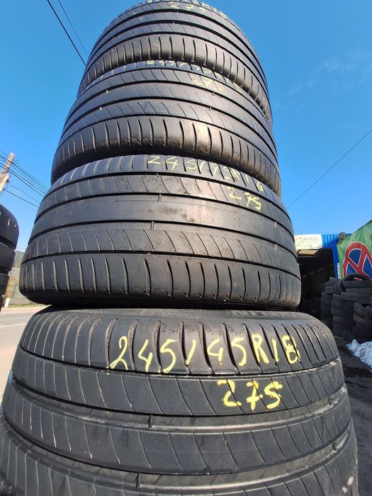 4 anvelope 245/45r18 Michelin rft zp Montaj Gratuit