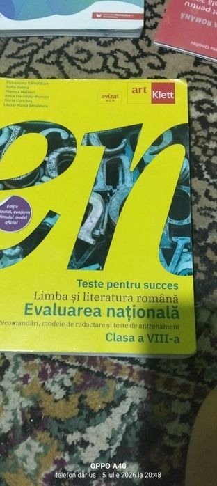 Culegeri clasa a 8