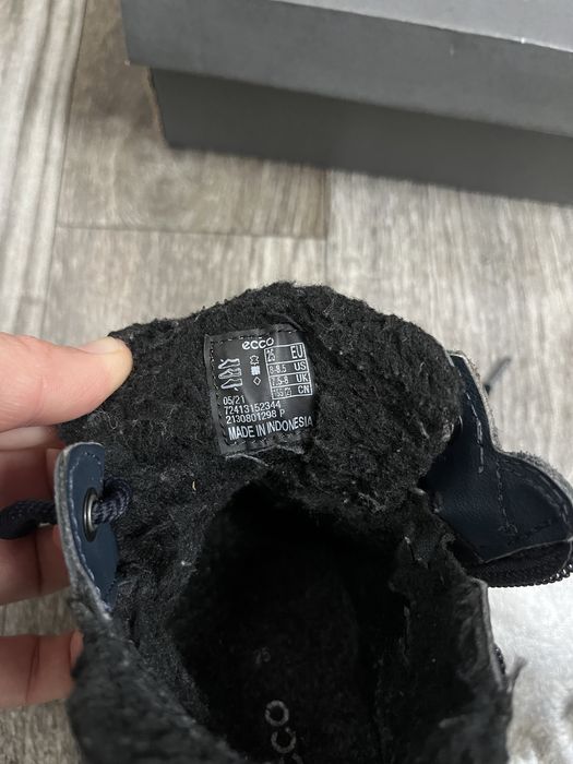Ghete din piele băieți marimea 25 Ecco
