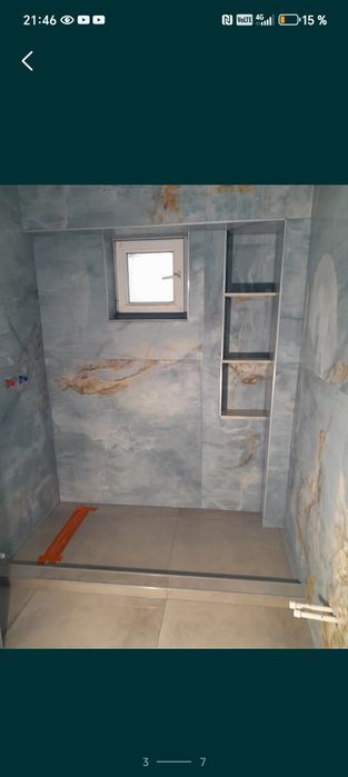 Plintă decorativă, piatră, montaj, finisaje